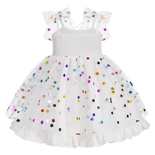 Confetti Birthday Dress for Toddler Girls