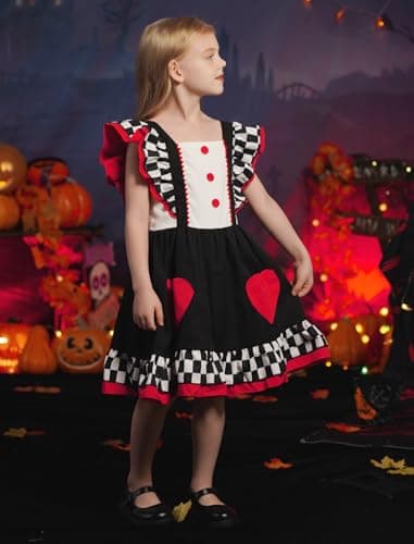 IMEKIS Toddler Halloween Princess Costume for Girls 1-6T