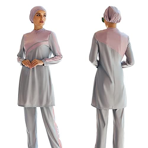IMEKIS Women's Modest Muslim Burkini Swimwear