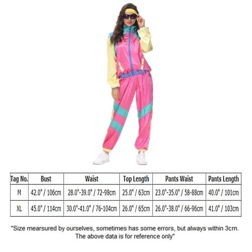 80s Retro Hip Hop Windbreaker Tracksuit for Women Men