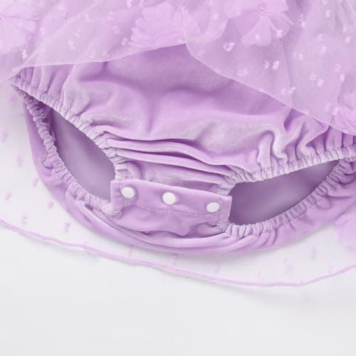 Newborn Baby Girl 1st Birthday Outfit: Boho Flower Halter Top with Tulle Bottoms