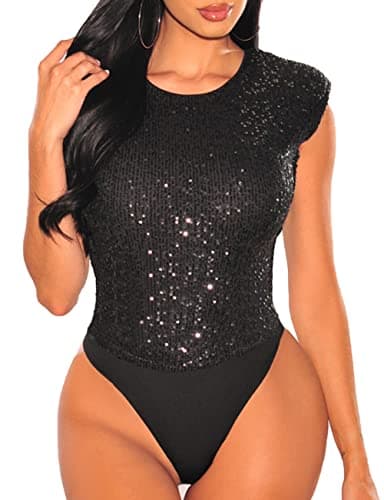 Sheer Mesh Turtleneck Bodysuit for Ladies