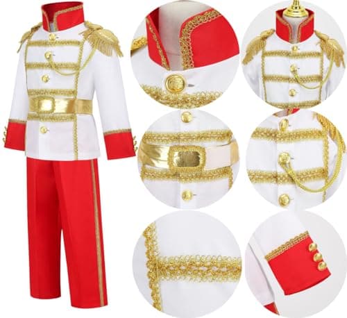 Princess Royal Costume Jacket Pants Crown Scepter Halloween