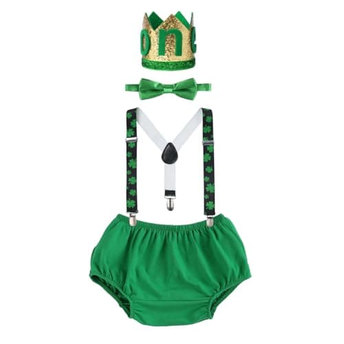 Baby Boys 1st Birthday Cake Smash Outfit - Wild ONE Theme