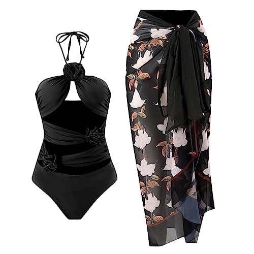 Tropical Flower Bikini Set for Women