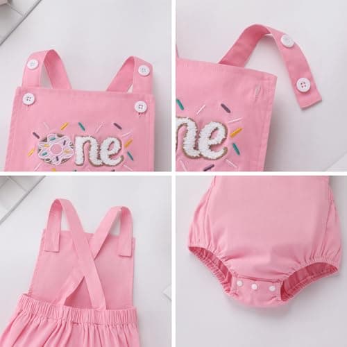 IMEKIS Baby Girls Boys Boho 1st Birthday Outfit for Cake Smash Photo Shoot
| IMEKIS Backless Overalls Romper for 1st Birthday Cake Smash Photo
| IMEKIS Boho Style Backless Overalls for Baby 1st Birthday Photo Shoot