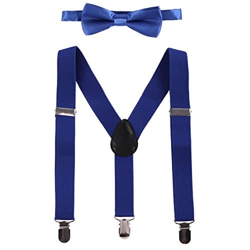 Baby Boys Suspenders and Bow Tie Set