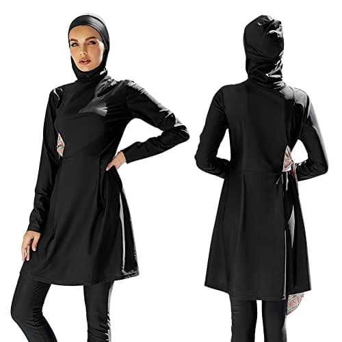 IMEKIS Women's Modest Muslim Burkini Swimwear
