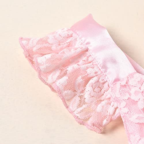 IBAKOM Baby Girl First Birthday Tutu Dress Lace Tulle Romper