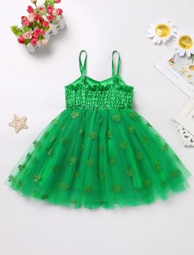 IMEKIS Toddler Girl Strawberry Floral Butterflies Birthday Dress