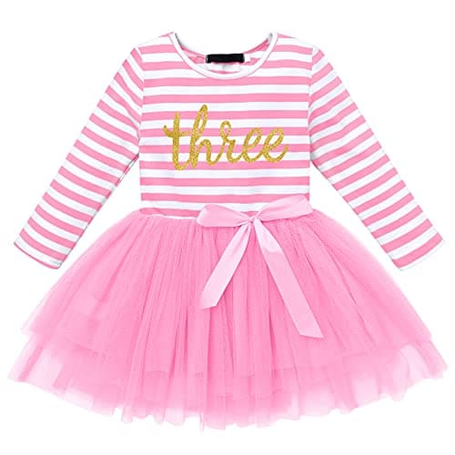 Baby Girl Birthday Mouse Dress with Polka Dots Tutu Skirt - Photo Shoot Outfit