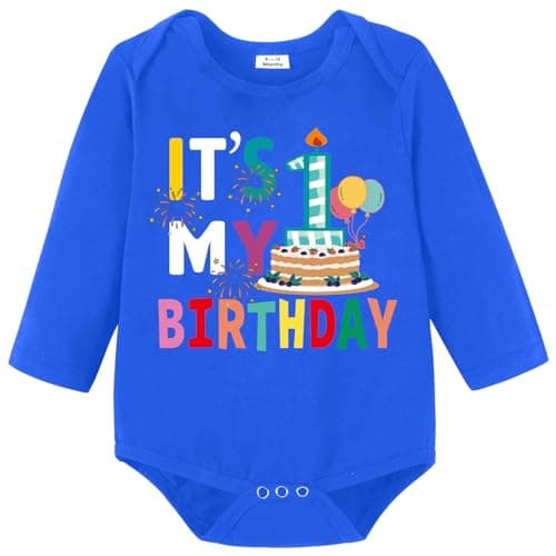 Wosixima Baby Boy 1st Birthday Bowtie Outfit TopHappy Birthday Clothes
