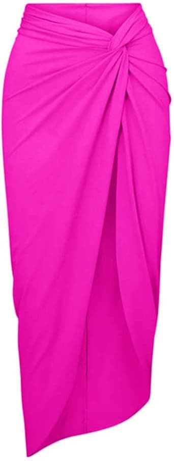 Three Pieces Swimsuits for Women with Matching Wrap Skirt Swim Top Tummy Control Bikin Bottom Mesh Sheer Cover Ups