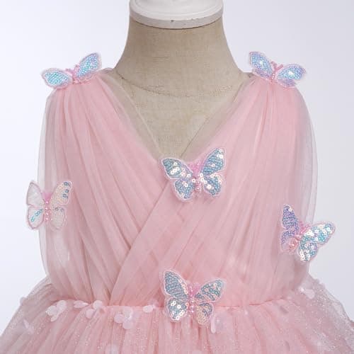 Butterfly Birthday Dress for Toddler Girls