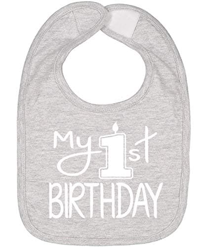 Aiden's Corner Handmade Cute Baby Boy Girl First Birthday Smash Cake Bibs