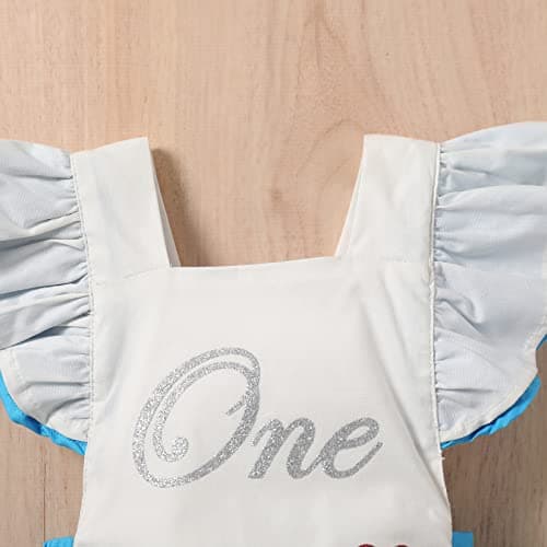 IMEKIS Baby Girl 1st Birthday Tutu Dress with Headband