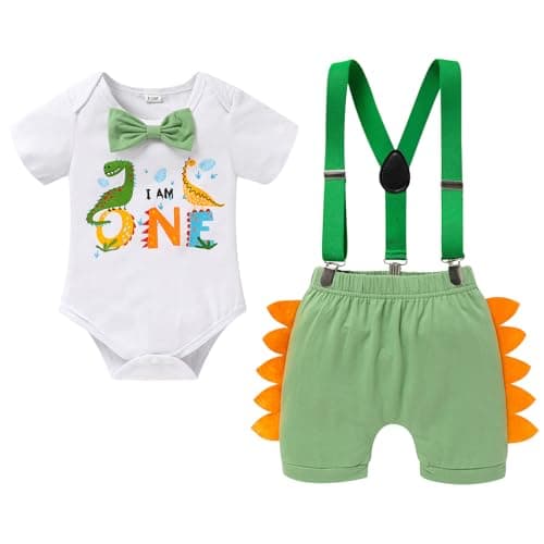 Viworld Baby Boys 1st Birthday Cake Smash Outfit Set