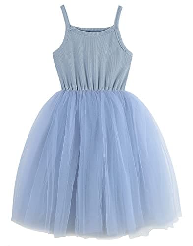 RJXDLT Infant Tutu Sundress for Baby Girls Tulle Toddler