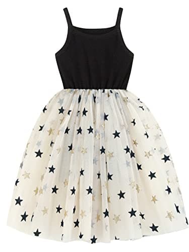RJXDLT Infant Tutu Sundress for Baby Girls Tulle Toddler