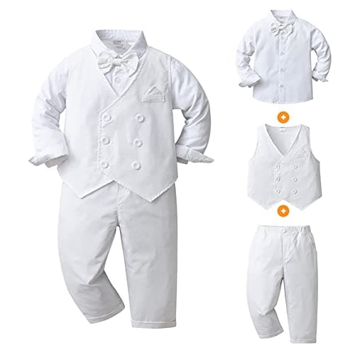 Toddler Christmas Christening Outfit Gentleman Suit