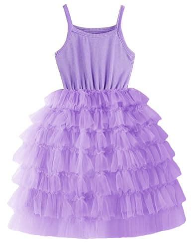 RJXDLT Infant Tutu Sundress for Baby Girls Tulle Toddler