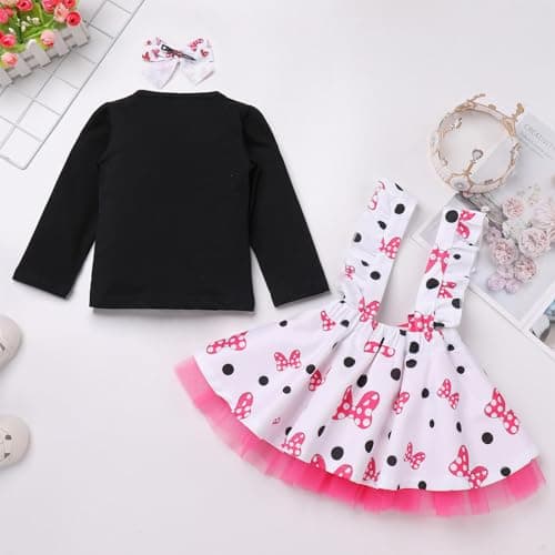 Toddler Baby Girls Mouse Birthday Outfit