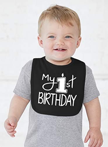 Aiden's Corner Handmade Cute Baby Boy Girl First Birthday Smash Cake Bibs