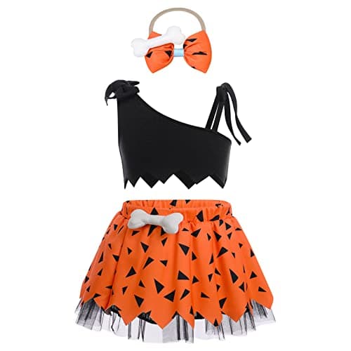 Caveman Costume for Kids - Stone Age Outfit for Boys and Girls