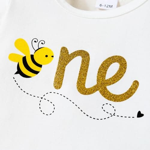 ADXSUN Baby Girl Birthday Outfit Set