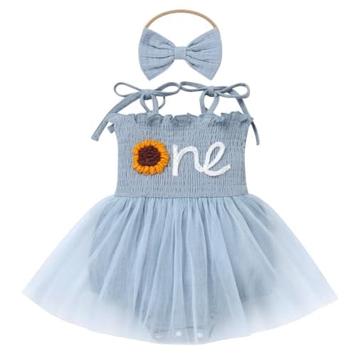 Baby Girl Strawberry Birthday Outfit: Boho Romper Dress with Headband for Summer Cake Smash Photoshoot
