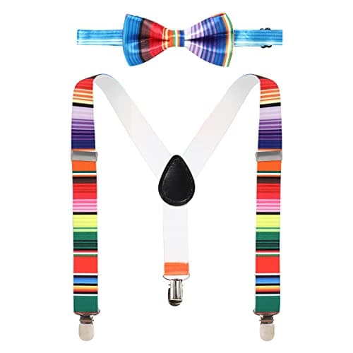 Baby Boys Suspenders and Bow Tie Set