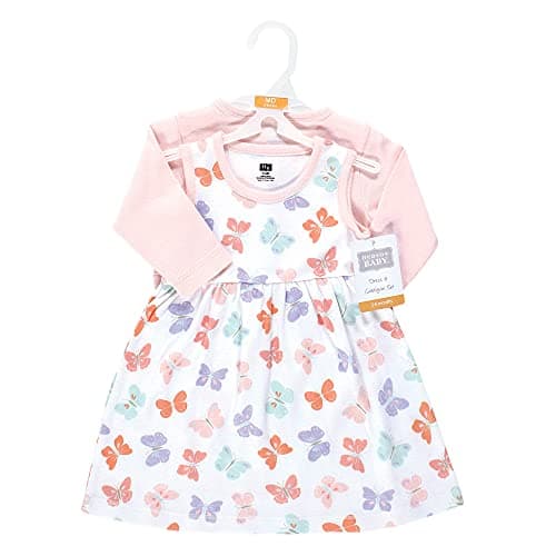 Hudson Baby Girls' Cotton Dress & Cardigan Set