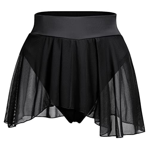 Flowy Mesh Tulle Pole Dance Shorts for Women