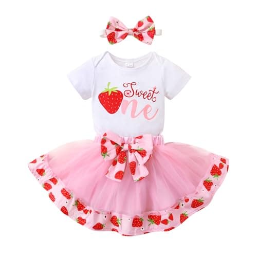 YOUNGER TREE Newborn Girls' 1st Birthday Shiny Sequin Tutu Dress