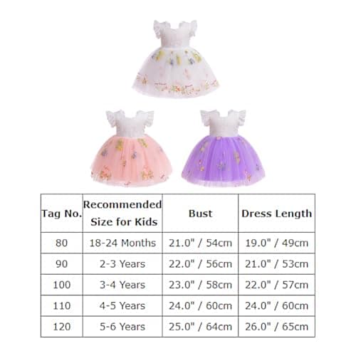 Boho Princess Lace Backless Butterfly Birthday Dress for Toddler Baby Girl by IMEKIS