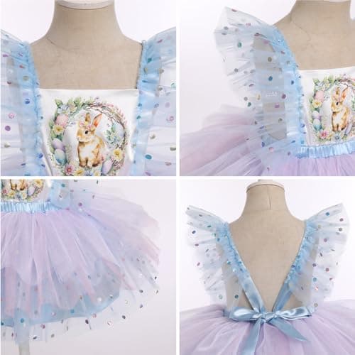 Toddler Princess Dress for St. Patrick's Day and Easter with Headband