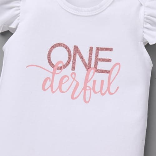 Baby Girl 1st Birthday Strawberry Butterfly Outfit