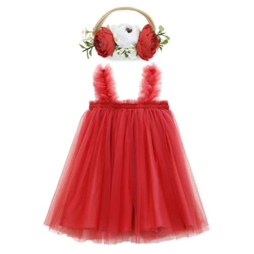 Century Star Baby Girl Easter & 1st Birthday Flower Dress