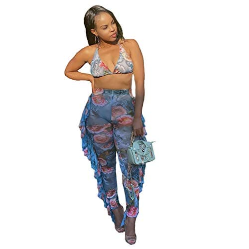 ECHOINE Women's Mesh Beach Jumpsuit Swimwear