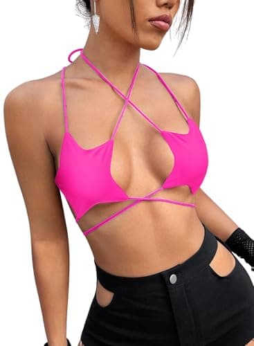 Ella Lust Rave Star Top for Women | EDC Festival Dance Bra Outfit