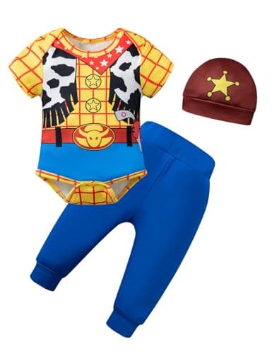 BakJuno Unisex Toddler Costume Jumpsuit for Halloween Party