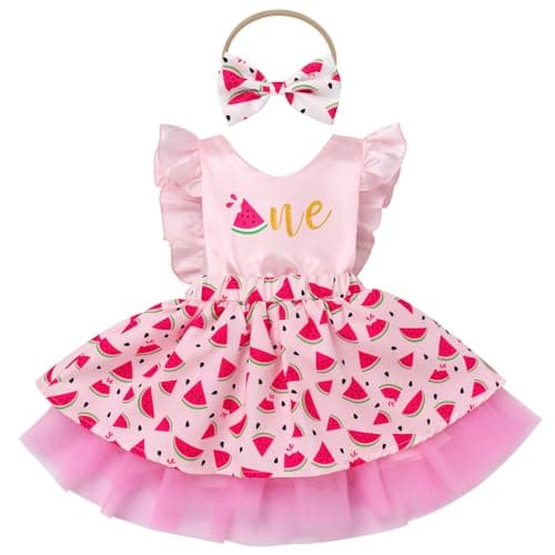 Cow Print Toddler Girl 1st Birthday Outfit Set