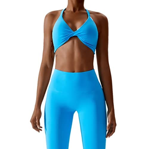 ABOCIW Women's High Waist Legging & Sports Bra Workout Set