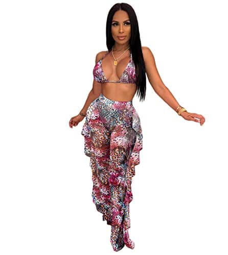 ECHOINE Women's Mesh Beach Jumpsuit Swimwear