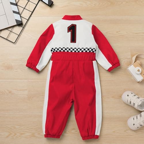 Baby 1st and 2nd Birthday Outfit for Boy or Girl: Jumpsuit for Cake Smash Photo Shoot