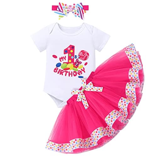 Toddler Girl Music Themed Birthday Outfit Set