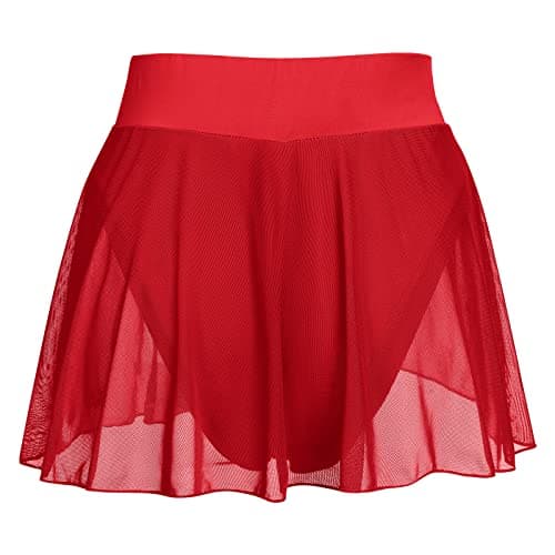 Flowy Mesh Tulle Pole Dance Shorts for Women