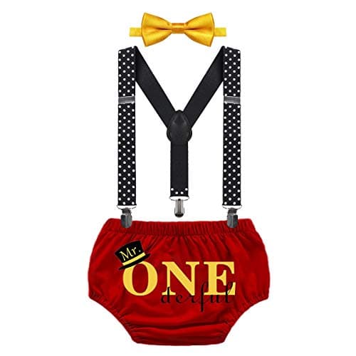 Mr. Onederful Cake Smash Outfit Boy First Birthday Set