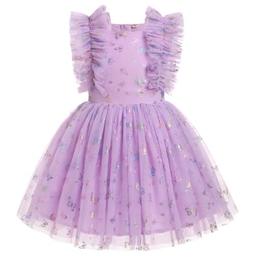 Girls Confetti Birthday Princess Dress for ages 3-10