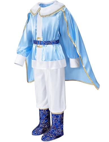 Royal Prince Charming Boys' Birthday & Halloween Costume Dress-Up Outfits for Kids